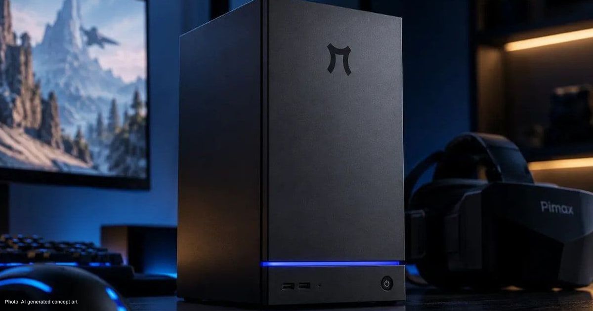 Pimax zeigt Steam-Machine-Konkurrent mit Ryzen 7 9800X3D und RTX 5070 Ti